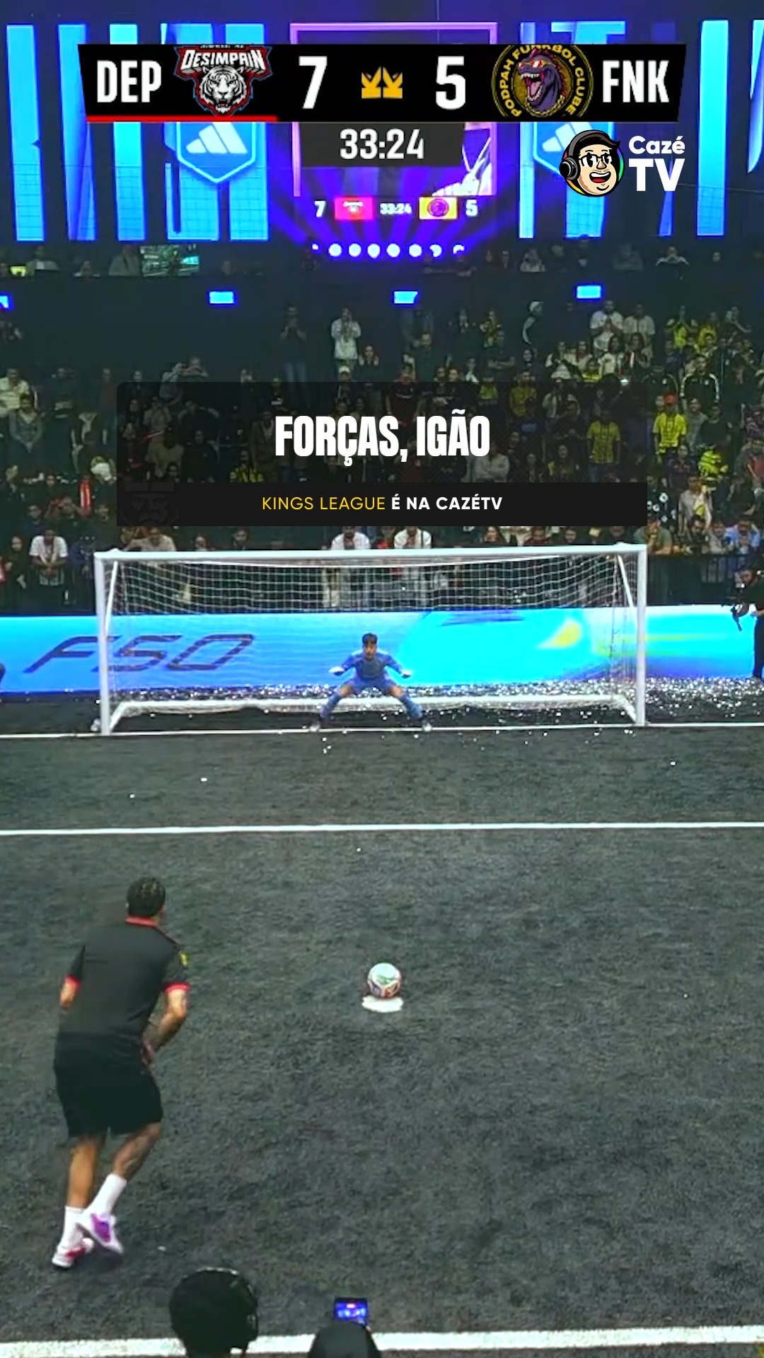 O IGÃO FOI BATER O PÊNALTI, MAS INFELIZMENTE SE MACHUCOU! DESEJAMOS AS MELHORAS! 😣

🎤 | @ofelipeleitee

🚨 ESTAMOS AO VIVO COM AS SEMIFINAIS DA KINGS LEAGUE BRASIL, BELEZA????????

#KingsLeagueNaCazéTV #KingsLeague #VideoPatrocinado #Ifood #cztv16