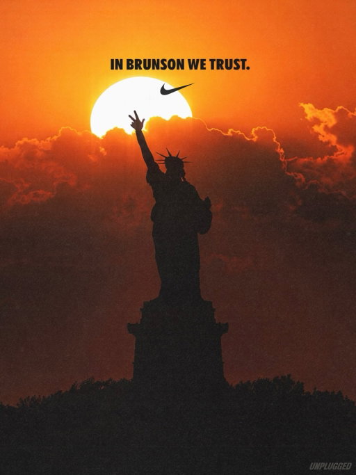IN BRUNSON WE TRUST. #knicks #knickstape #jalenbrunson #nbaplayoffs #newyorkknicks