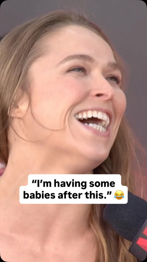 Ronda Rousey confirms that she’s finished fighting after her fight against Gina Carano 🙏

#RouseyCarano
TOMORROW, May 16
9 PM ET | 6 PM PT
LIVE on Netflix

#RondaRousey #GinaCarano #MMA #MixedMartialArts