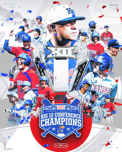 THE KANSAS JAYHAWKS ARE YOUR BIG 12 CHAMPIONS 🏆