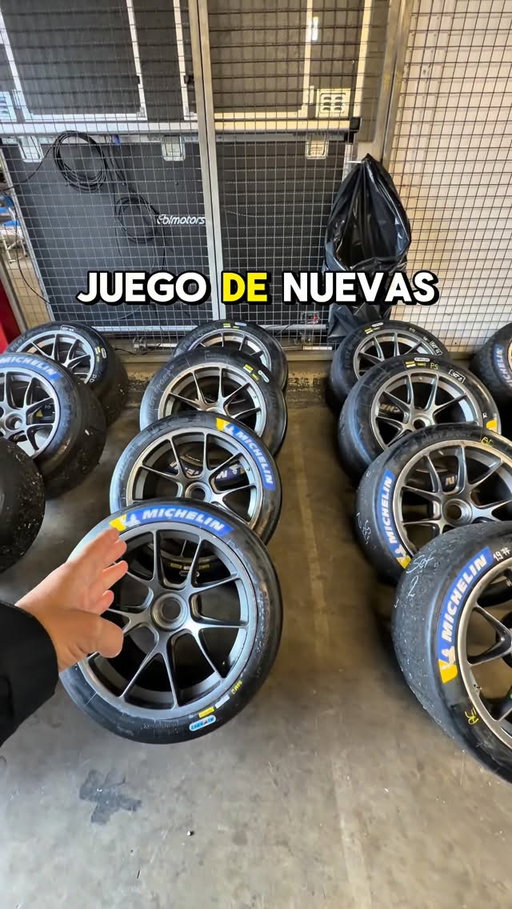 Cuantos sets de ruedas usamos en un fin de semana de carreras? #slick #michelin #gt3 #motorsports