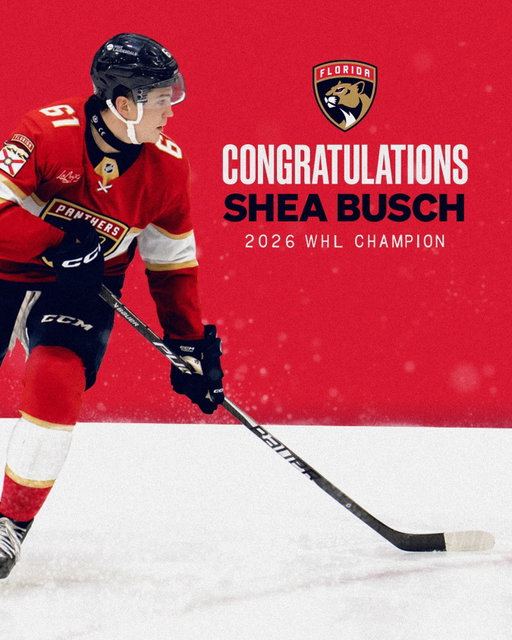 Congrats, Shea 👏🏆