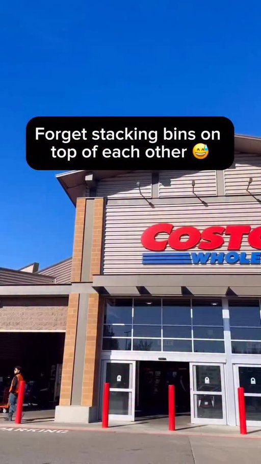 Say goodbye to garage clutter 👋🚗📦 

The Gorilla Rack 20-Bin Organizer is NOW available in Costco warehouses and it’s built to maximize your storage space! 💪🔥🛠️

Each shelf is designed to hold one 27-gallon bin or two 12-gallon bins, making it perfect for organizing tools 🧰, seasonal decor 🎄, camping gear 🏕️, sports equipment ⚽, and more! 

Plus, the welded steel construction and powder-coated finish make this rack extra durable and built to last 💯🔩

✔️ Adjustable leveling feet for uneven floors 🦶
✔️ Heavy-duty steel construction 💪
✔️ Designed for Greenmade 27-gallon and/or 12 gallon bins 📦
✔️ Bins not included 🚫

If your storage area needs a serious upgrade, this setup is definitely worth checking out! 👀✨ 

Find it now in Costco warehouses or tap the link in our bio or IG stories to shop now on Costco.com 🛒🔥

#CostcoFinds #GarageOrganization #StorageSolutions #Maximizestroage #CostcoDeals