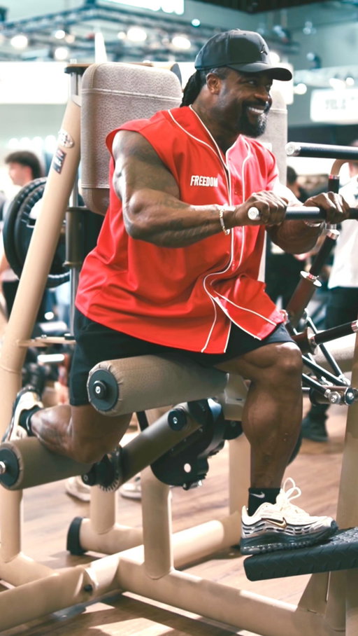 NEW MACHINES🔥 @fiboofficial 

@william_bonac stopped by our booth at FIBO 2026 and tested our newest machines.
Which one did you try? 👇🏽

◾️PURE KRAFT Butterfly 50°
◾️PURE KRAFT Leverage Squat
◾️80ATHLETICS Sliding Hip Extension
◾️PURE KRAFT 3D Standing Leg Extension

#KingOfMachines | Made in Germany 🇩🇪