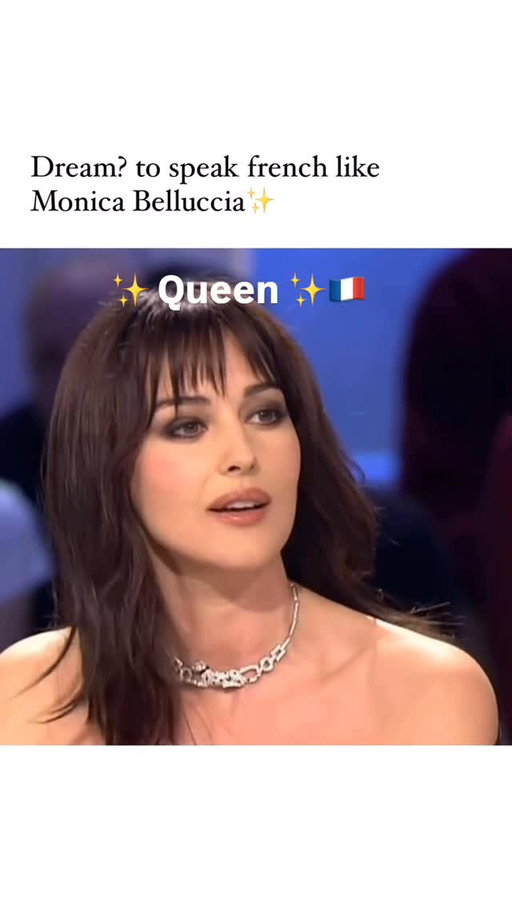 Speaking French so beautifully 💖😌✨🇫🇷