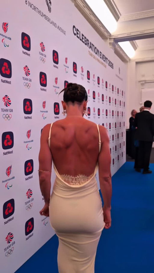 My first red carpet 🥹 and proof muscles go with every outfit 💅🏼 

Just your everyday gym girl sharing the carpet with the UK’s finest Olympians! What is life?! 😭💛

@teamgb 
@paralympicsgb_official 

Dress is: @clubllondon 
Make up: @maevemcelholm 
Hair: @looksublimeblowdries 

#redcarpet #teamgb #olympics