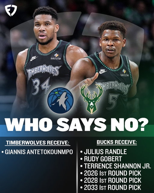 It might be time for the Timberwolves to make a SPLASH 😳

Should Milwaukee & Minnesota make this trade to unite Giannis & Anthony Edwards? 🤔

#timberwolves #bucks #nba #nbaplayoffs #nbatrades
