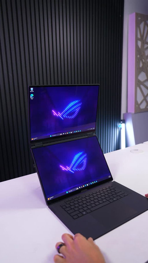The new @asusrog Zephyrus Duo is freaken cool! Dual 16” 1440p OLED displays with 120hz refresh rate! This sets a new standard of what a dual monitor laptop should be!
#rog #zephyrus #duo #