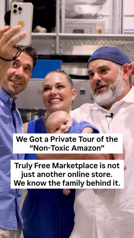 Super blessed to get a tour of the Truly Free Marketplace world headquarters with our longtime friend Stephen. 

Imagining a non-toxic version of Amazon without the fake knock off products, and you don’t have to sign up for an MLM. 

And is Christian owned! 🙌

Stephen is giving our community a free lifetime membership to Truly Free Marketplace and a free $10 coupon your first purchase. 

—> Comment “TRULY” for the link. 

If you’re like us and don’t have time to DIY everything... we recommend Truly Free.

They have a wonderful marketplace that’s basically a non-toxic version Amazon without all of the fake knock-offs. It’s Christian-owned by our dear friends Steven and Amy Ezell, and you earn money back for every dollar that you spend. 

Think of it like a cleaner, more curated version of Amazon meets Etsy.

You can find things like cleaner snacks, baby products, pet products, coffee, chips, tinctures, beauty products, home goods, and more from brands that are being vetted for transparency and authenticity.

And right now, during their early launch phase, they are offering free lifetime membership.

That means:
- No MLM
- No subscription required 
- No monthly minimums 
- Discounted pricing 
- Cash back when you buy 
- Access to cleaner brands in one place
- $10 off your first purchase
- Free lifetime membership

Comment “TRULY” for the link. 

Now is the time to stand up against corporate greed and the evil that runs commerce today. Vote with your dollar and support your brothers & sisters in Christ. We hope you join us!

We’re praying for you. 🙏