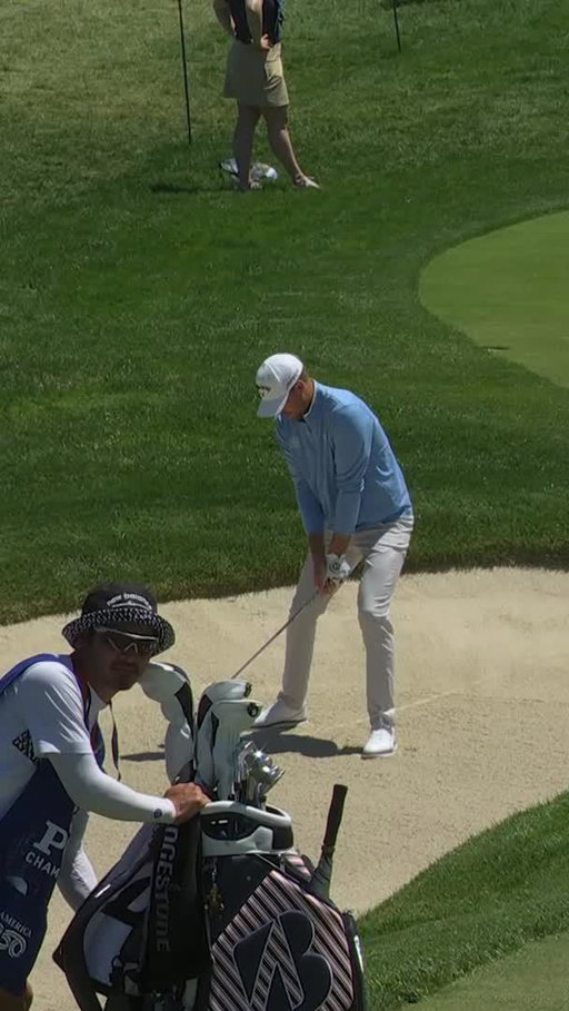 Look at the action from Mikael Lindberg 🦅

#PGAChamp