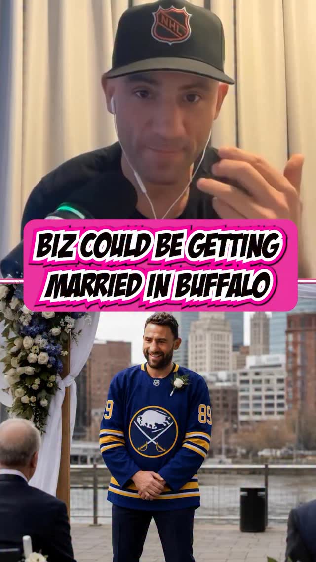 Buffalo could be hosting a Stanley Cup Final AND a wedding for @biznasty and Rhonda 💍

The city may never sleep again!