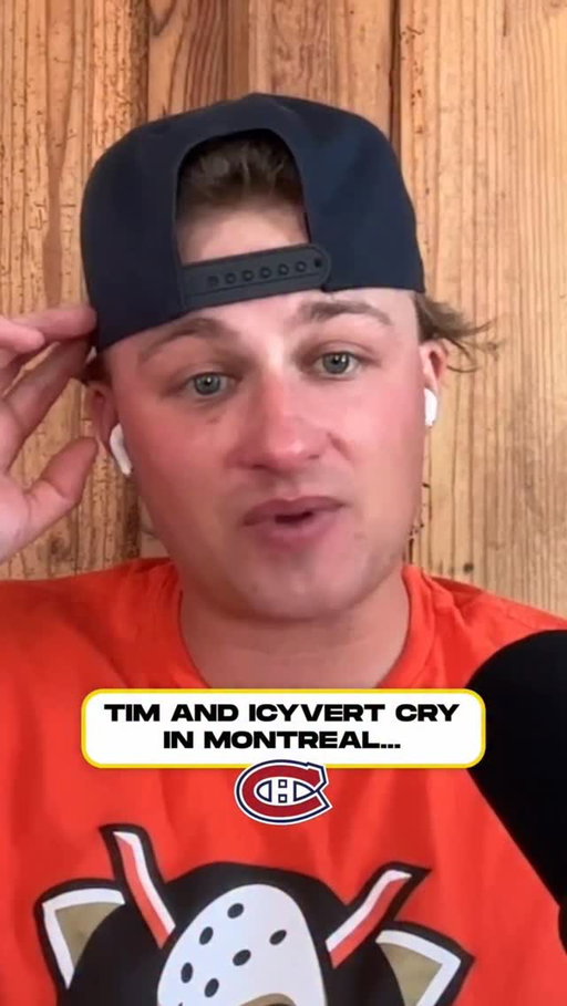 Montreal during the playoffs will make grown men cry! 😳

Have you ever cried at a sporting event?? 

Full Canadiens experience dropping tomorrow on @snapbacksports_ YouTube - Link in bio 🚨