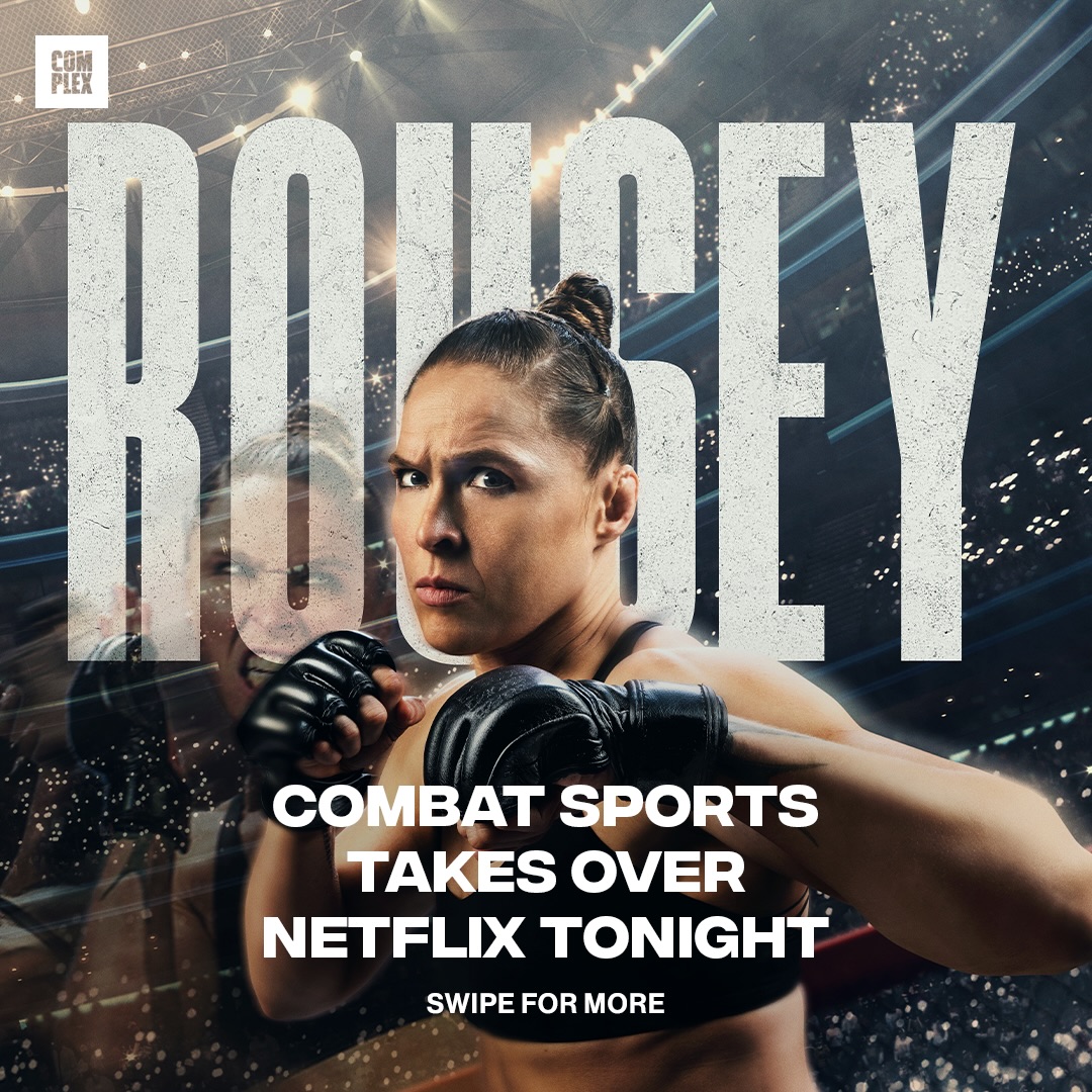 MMA is taking over Netflix tonight.

A blockbuster triple-headliner hits Los Angeles featuring some all-time fighters:

💥 Ronda Rousey v Gina Carano
💥 Nate Diaz v Mike Perry
💥 Francis Ngannou v Philipe Lins

Powered by @Netflix
