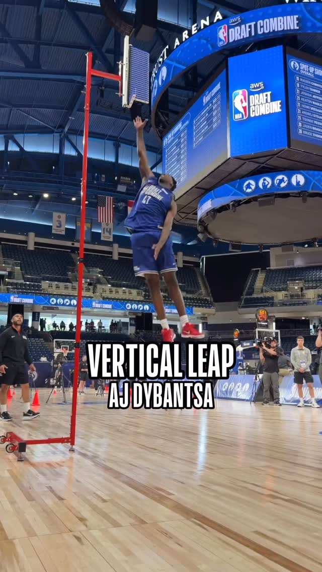 Leaps, sprints, and everything in between… Prospects got to work doing it all through the 2026 @amazonwebservices NBA Draft Combine!