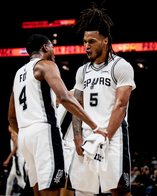 8 down, San Antonio 🤝