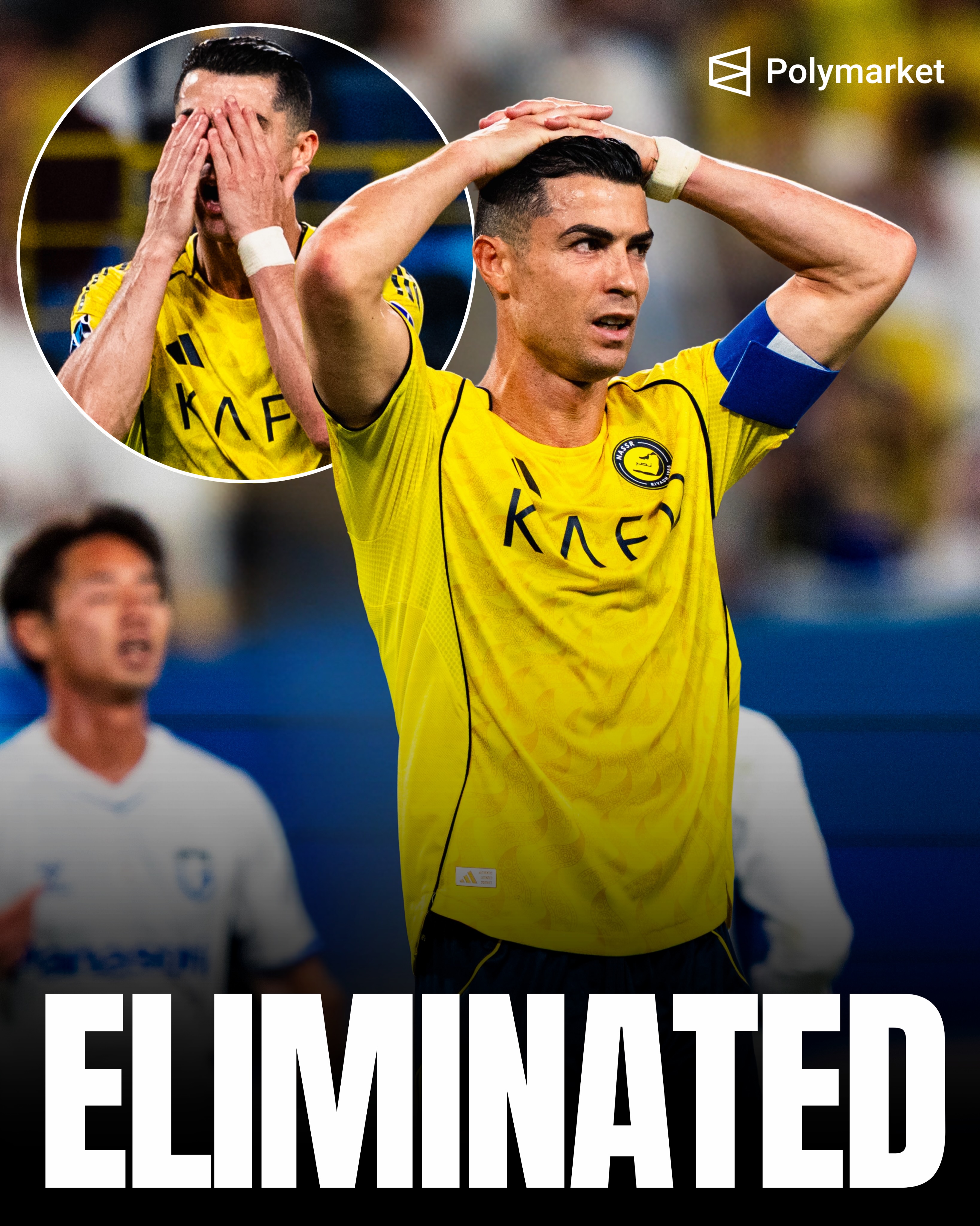 🏆❌ Al Nassr and Cristiano Ronaldo have lost the AFC Champions League Two Final against Gamba Osaka

Ronaldo has won just one trophy since moving to Saudi Arabia in 2023 😬

❌ Saudi League 2022/23.
❌ Saudi League 2023/24.
❌ Saudi League 2024/25.
❌ King's Cup 2022/23.
❌ King's Cup 2023/24.
❌ King's Cup 2024/25.
❌ King's Cup 2025/26.
❌ Saudi Super Cup 2022.
❌ Saudi Super Cup 2023.
❌ Saudi Super Cup 2024.
❌ Saudi Super Cup 2025.
❌ Asian Champions League 2023/24.
❌ Asian Champions League 2024/25.
❌ Asian Champions League Two 2025/26.