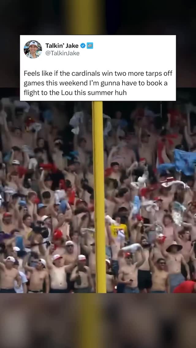 The tarps off craze is taking over St. Louis