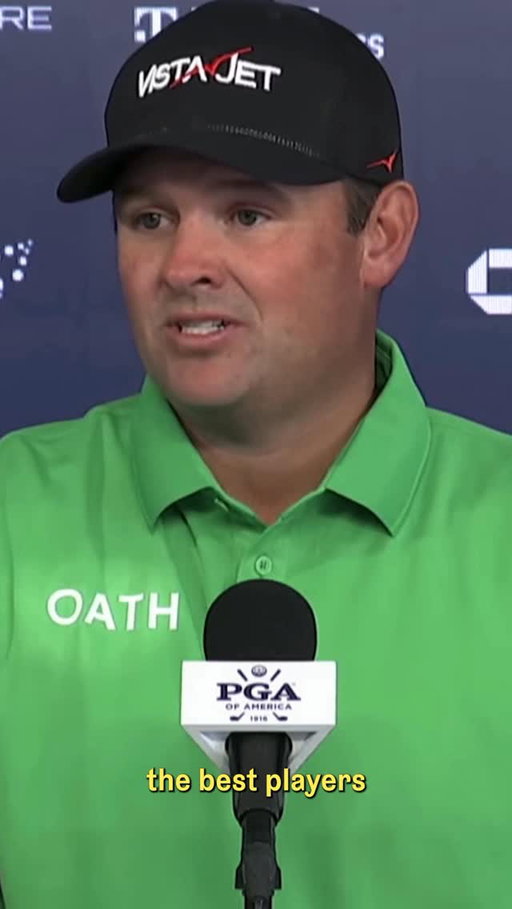 Some really good stuff from Patrick Reed in his post-round presser.