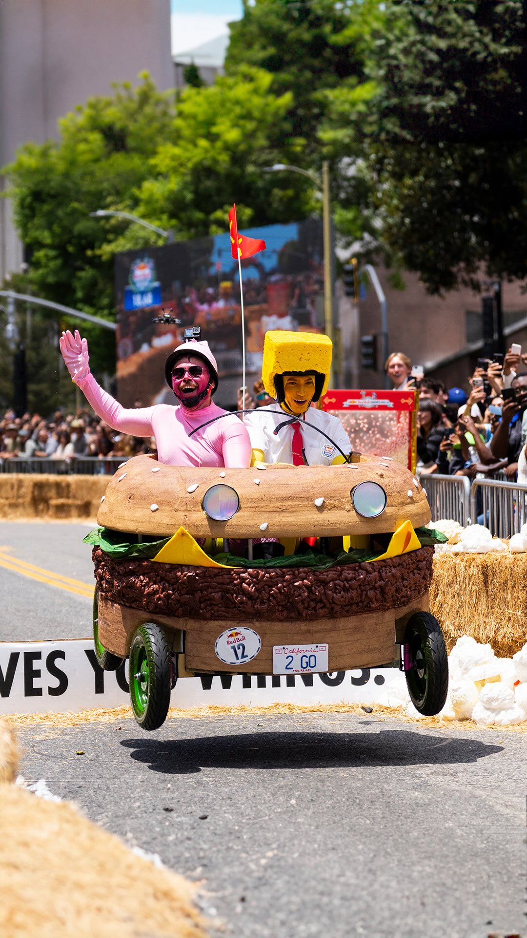 proof you don’t need a license to drive a sandwich

📍: Red Bull Soapbox Race LA