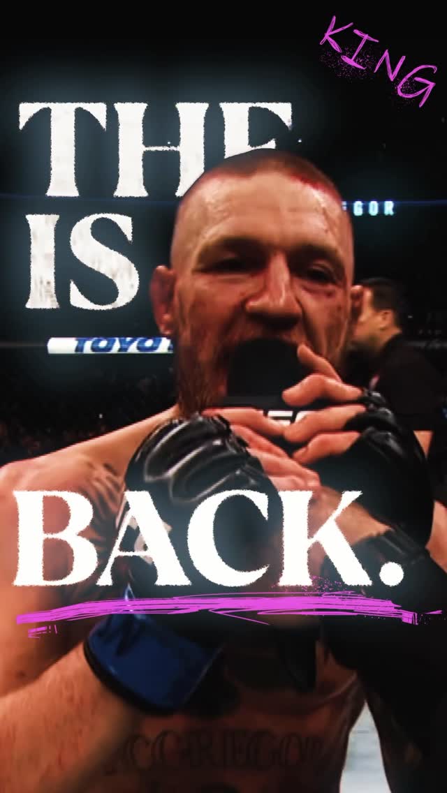 SURPRISE SURPRISE! THE MAC IS BACK! 🇮🇪

Conor McGregor vs. Max Holloway II is going down!

#UFC329 #UFC #MMA | Stream TNT Sports on HBO Max