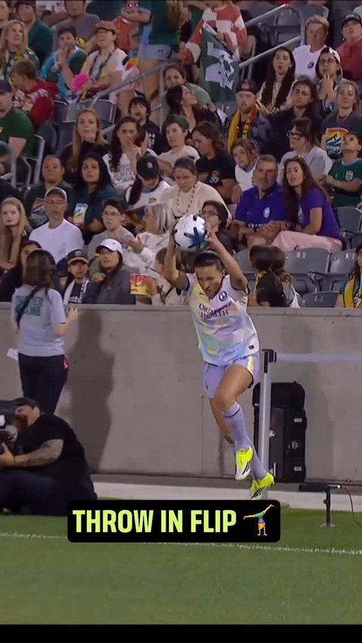 Pretty flippin’ cool throw in, Kerry Abello 👀
