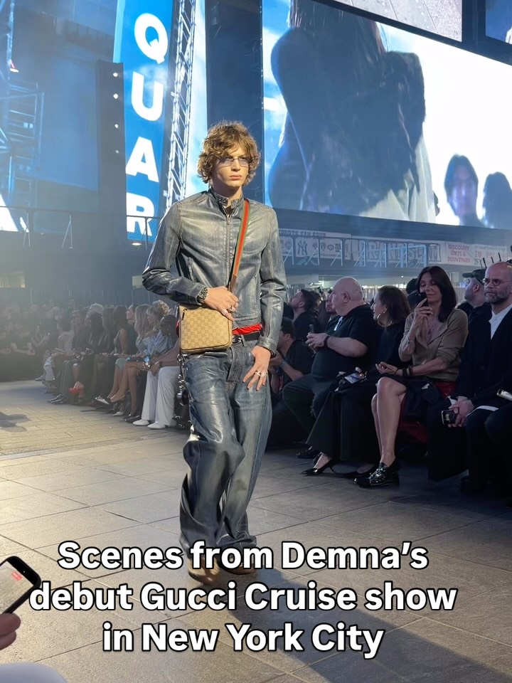 Paying homage to Gucci’s rich history in New York City, Demna’s “GucciCore” was a love letter to the city itself.

With stylistic references to stockbrokers, skaters, and socialites, the collection was meant to represent the many different archetypes that inhabit the streets of New York.

Swipe➡️ to see all the looks you missed at the Times Square show✨

🎥: @ted_stansfield

#DazedFashionTV #Gucci
