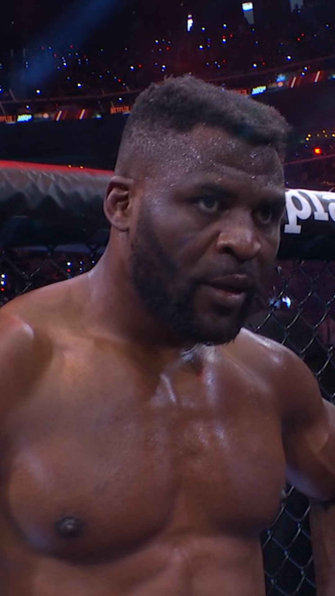 FRANCIS NGANNOU KO IN ROUND 1 #RouseyCarano