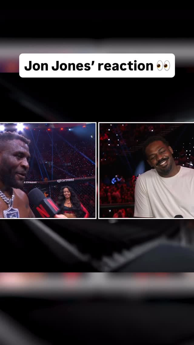 Francis Ngannou: “I’m the fucking best. Period.” 

#RouseyCarano is LIVE now only on Netflix!

#francisngannou #mma #jonjones