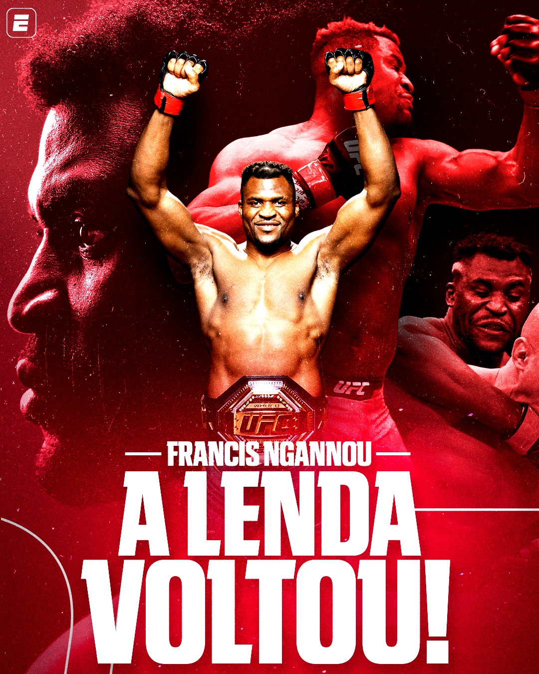 O PREDADOR ESTÁ DE VOLTA! 🔥🔥🔥🔥 Francis Ngannou nocauteou o brasileiro Philippe Lins no 1º round! ELE LUTA MUITO!

#ESPNKnockOut #Ngannou