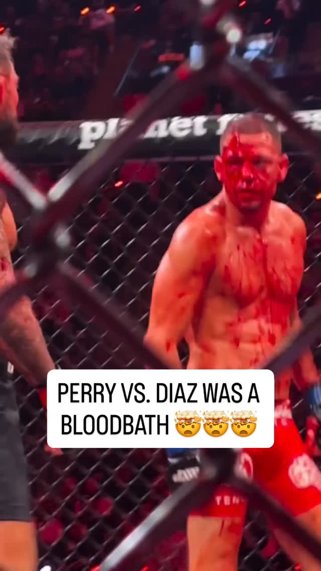 MIKE PERRY VS. NATE DIAZ WAS A BATTLE 😳🩸 @mostvaluablepromotions @netflix @netflixsports #rouseycarano