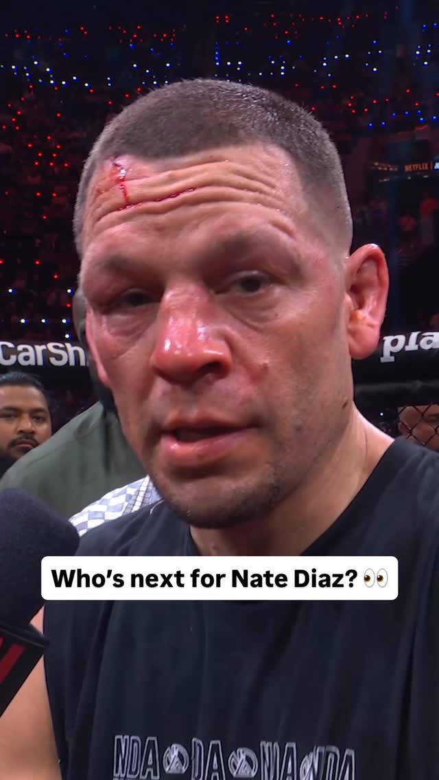 Nate Diaz has his sights set on Mike Perry, Jake Paul and… Ariel Helwani?! 🤣

Even covered in blood Nate Diaz got jokes 😭

#RouseyCarano LIVE now on Netflix