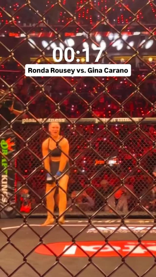 17 SECONDS

Ronda Rousey made quick work of Gina Carano ⚡️ #RouseyCarano 

#mma #mixedmartialarts
