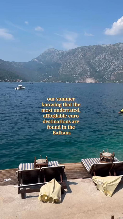 Now you know how beautiful the Balkans are, 
this is where you should be headed 👇🏼🛵🍦☀️

🇲🇪 Montenegro:

🐈 Kotor - 2 days 
- Old Town Walking Tour
- Hike Kotor Fortress 
- Swim at Kotor Beach 
- Kotor Cat Musesum
- Bay of Kotor 

⛵️ Perast - 2 days 
- Lady on the Rock 
- Blue Coat Boat tour 
- St Nikola Church 
- Bajova Kula Beach 

⛪️ Budva - 2 days 
- Budva Old Town
- Mogren Beach 
- Citadel 
- Budva City Walls 
- Day tour to Dubrovnik, Croatia 

🇧🇦 Bosnia & Herzegovina:

🕌 Mostar - 3 days 
- Mostar Old Town & Bazaar 
- Kravica Waterfalls
- Blagaj Tekija Dervish Monastery 
- Buna Channel Springs 
- Medieval stone town Počitelj 

🇭🇷 Croatia:

🚡 Dubrovnik - 3 days 
- Old City Walls
- Mount Srd Cable Car 
- Island hopping kayaking 
- Free city walking tour 

🛵 Hvar - 3 days 
- St Stephen’s Square/Old Town
- Fortica Fortress
- Boat to Pakleni Islands
- Jesla Old Town 

I need to see so much more of the Balkans but this is just a taste of what they have to offer during summer time. 

There so much to do! 

Have I convinced you yet? 🛵🍦⛱️

#balkans #dubrovnik #bosnia #mostar #montenegro