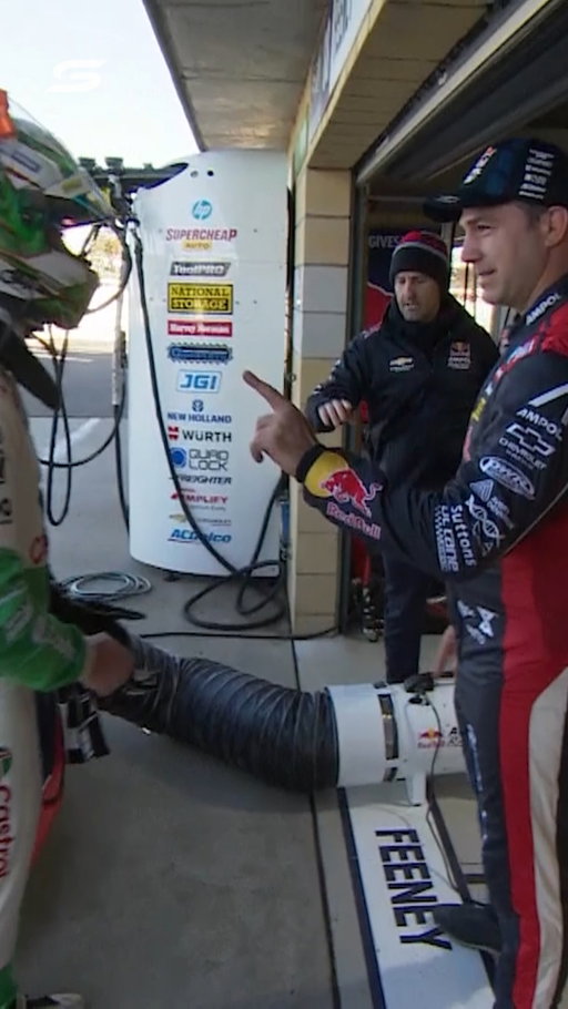 Dutto was really in the garage like this 🫵😠

In our countdown to #Tassie100, we revisit the iconic moment that became a meme between Randle and Dutto!