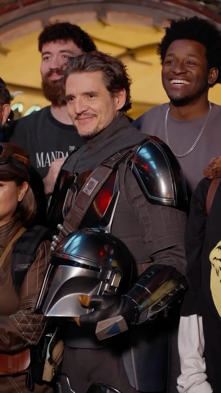 Pedro Pascal creates the surprise of a lifetime at Star Wars: Galaxy’s Edge at @disneyland.

Experience Star Wars: The Mandalorian and Grogu in theaters and IMAX May 22. Tap the link in bio to get tickets now.