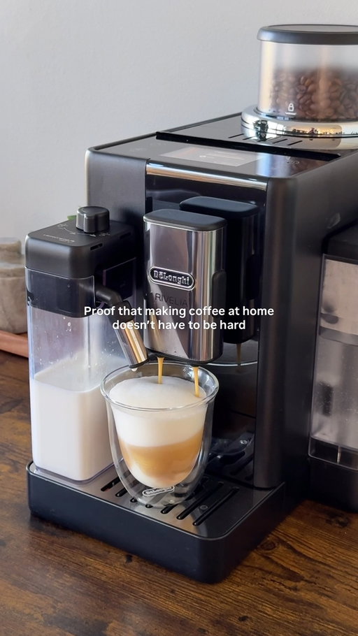 Coffee shop addiction, without the coffee shop.

#DeLonghi #Perfetto