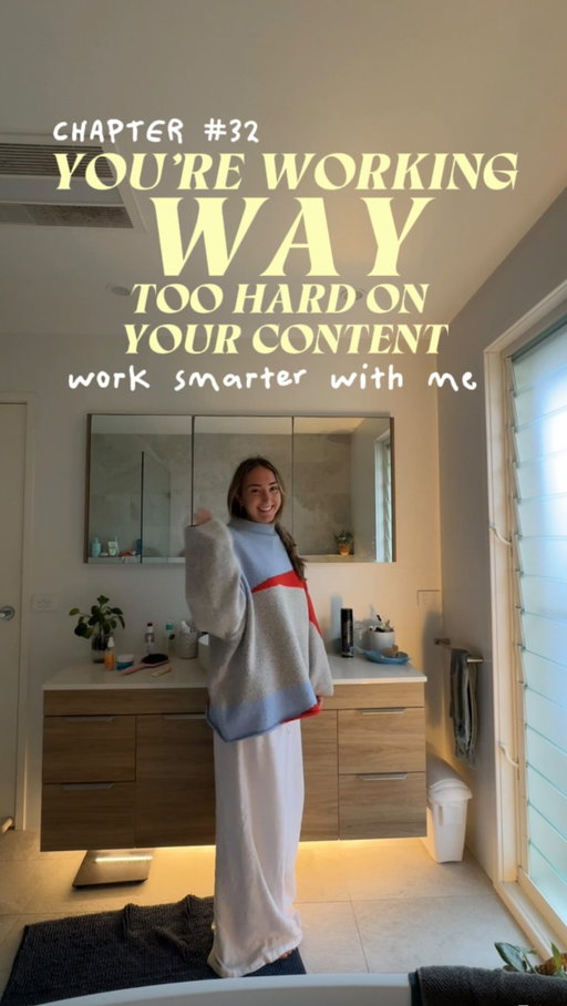 Smarter > Harder all the way 🫶🏼⬇️

Okay guys i’m being SO for real when I tell you that these are ALL the things I do weekly in order to set myself for a successful week! 🫶🏼🥹

✨Film everything!!!! Even if you think “omg this is boring” ITS NOT!! Editing also plays in here to make your videos more engaging too!

✨Schedule your outreach!! On Sunday, I schedule 50 emails to go out on Monday & that way it feels like i’ve done my work for the week in that regard!! 

✨TRIAL REELS!!! Guys… a game changer!! Some days I post 4 a day and it only gets shown to people who DONT already follow you!

Obviously more detail in the video, but if you’ve made it this far… 

Save this for next Sunday & share with a friend you could do this with!! (makes it less scary doing it with someone else🥹)

Comment GROW and i’ll send you my discounted guide to growth (seriously it’s only $19) ✨
 
Follow @hannahelizzzy for more realistic social media tips and tricks!!! 🧚🏼‍♀️🥹🫶🏼 luv ya!
