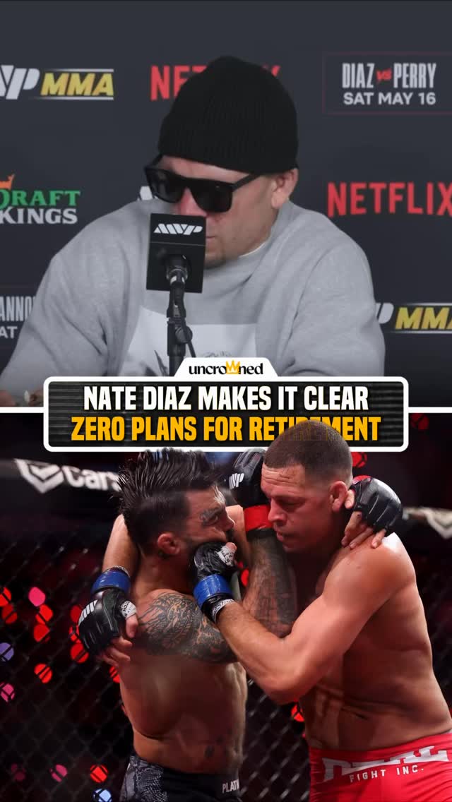 Nate Diaz is here to stay 👊