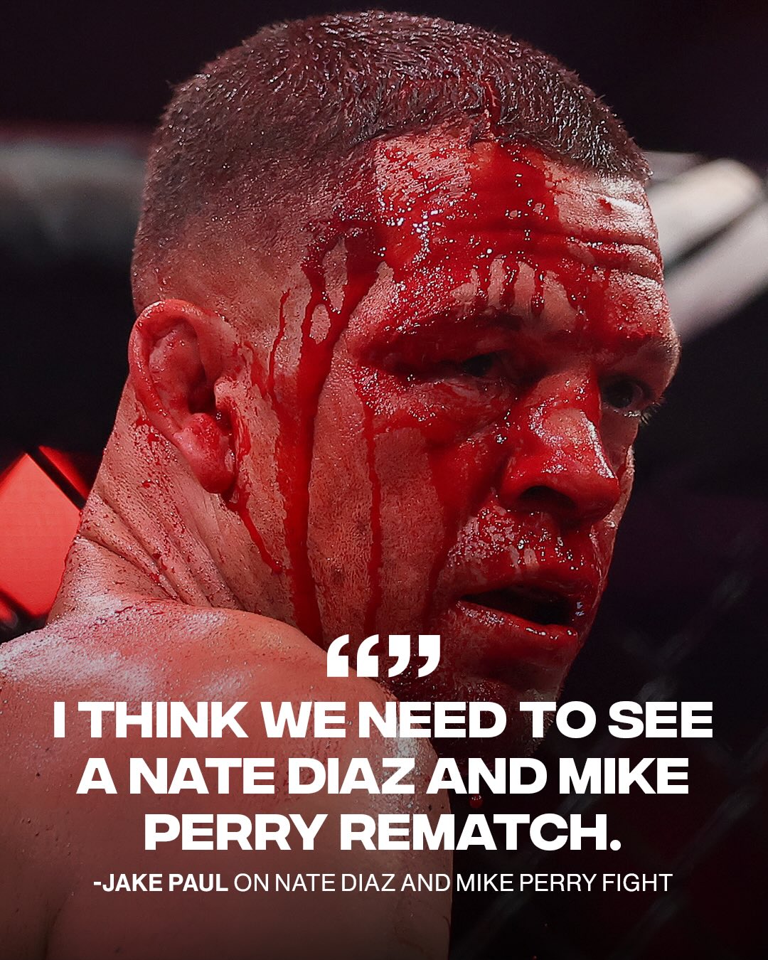 Chat, are we tryna see Nate Diaz run it back with Mike Perry again? 👀

(via @netflix)
