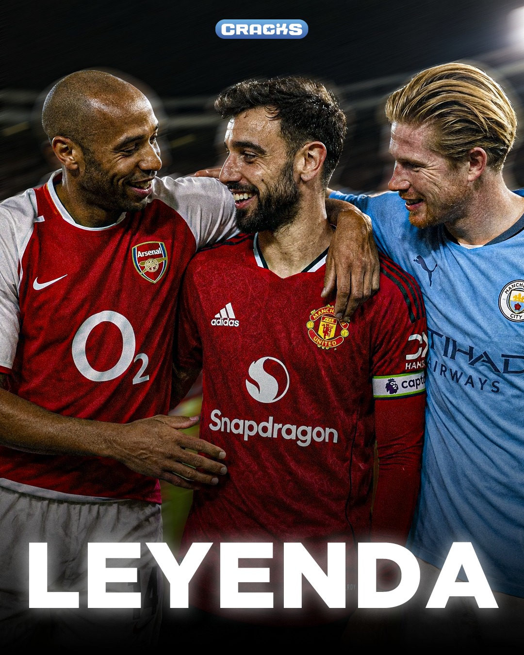 🤯 Bruno Fernandes se convierte en el TERCER jugador en la historia de la Premier League en registrar +20 asistencias en una temporada.

👑 Los únicos que lo habían logrado antes:

🔴 Thierry Henry
🔵 Kevin De Bruyne

✨ Ahora se suma Bruno. Leyenda.