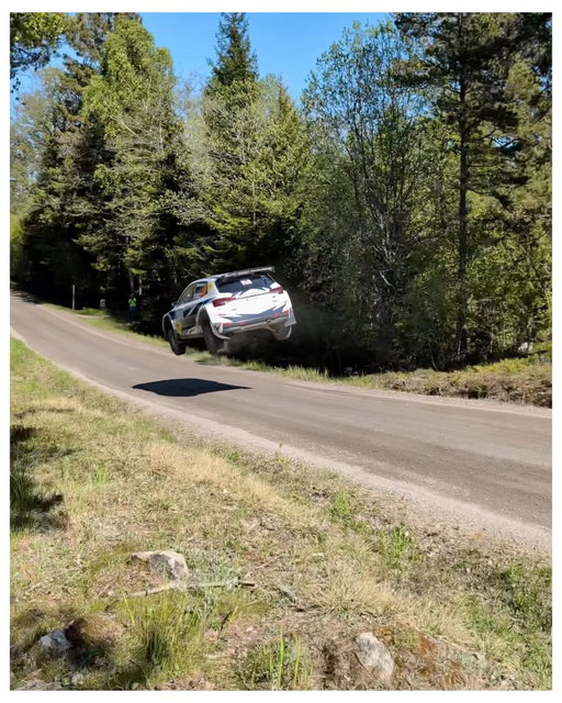 Rally Nyköping P3 🥉. Good to be fighting at the front this weekend, but unfortunately we dropped back two positions on the final stage. Nice to be back in the seat and it was a great test for @keatonwilliams_ and me ahead of ERC Scandinavia Rally next week 🏁 // @redbullcanada @mipsprotection @sparco_official
