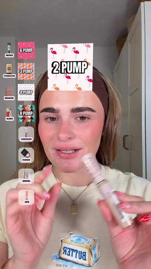 Filter chooses how many pumps pt 2! 
•
@essence_cosmetics primer @rimmellondon foundation,lipliner @sheglam_official bronzer @benefitcosmeticsuk blush @maybelline concealer @mcobeauty_uk powder @muacosmetics mascara 
•
#makeuphacks #makeupchallenges #filterchoosesmymakeup #makeup