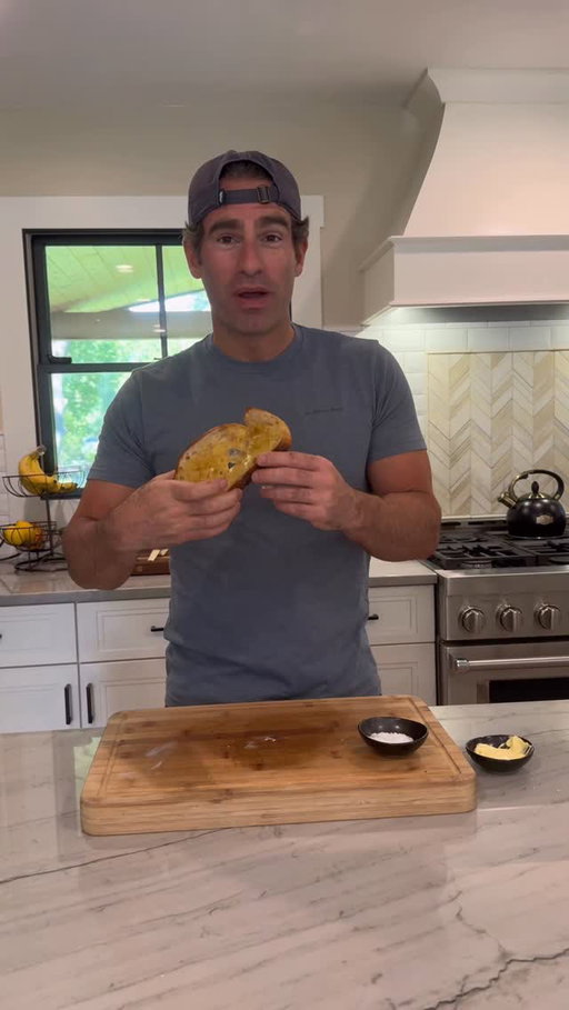 Snack time with Jimmy