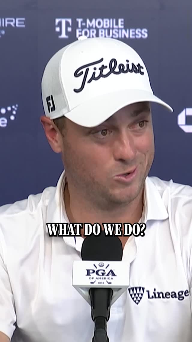 The art of being clubhouse leader, per Justin Thomas: do NOT have 4-5 beers at lunch while your caddie is at a Subway an hour away. 

He’s promising a different approach today at the PGA Championship.