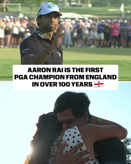 AARON RAI BECOMES THE FIRST PLAYER FROM ENGLAND TO WIN THE PGA CHAMPIONSHIP IN 107 YEARS 🏴󠁧󠁢󠁥󠁮󠁧󠁿

What a way to win his first major 👏