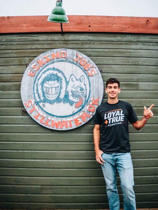 Calm, consistent, and locked in. Same mindset wherever I’m at. Eskimo Joe’s, connected by Loyal and True Marketing.

#athletemarketing 
#nilnetwork 
#brandpartnership 
#nameimagelikeness 
#loyalandtruefamily