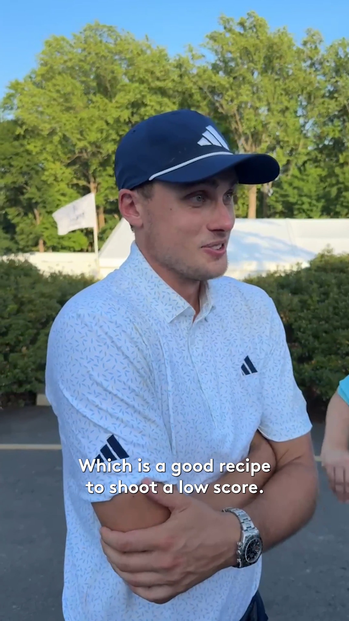 Ludvig Åberg reacts to Aaron Rai’s Major breakthrough after being paired with the Englishman for the final round 🗣️
#PGAChamp