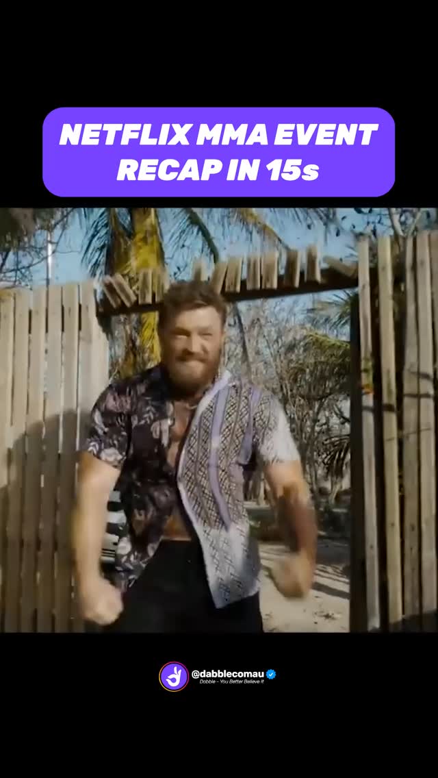 Don't worry if you missed it..literally don't worry

Netflix and MVP had their first event this weekend, and it went as well as expected. Rhonda Rousey put on a clinical performance against Carano. Francis Ngannou destroyed Lins and the best part is that during his fight Conor Mcgregor's return was announced against Max Holloway on July 11th.

#ufcmma #conormcgregor #netflixmma #ufc #rhondarousey