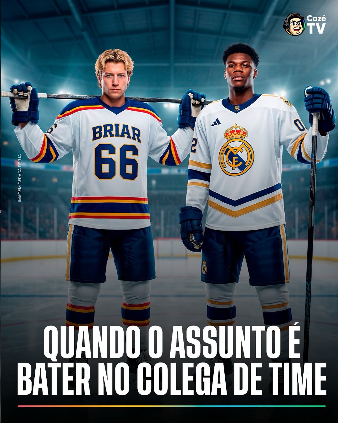 A SEGUNDA TEMPORADA DE OFF CAMPUS VAI DEIXAR O VESTIÁRIO DA BRIAR NO MESMO CLIMA DO REAL MADRID 🤣🤣🤣 ALGO ME DIZ QUE O DEAN E O TCHOUAMENI SE DARIAM MUITO BEM... 👀👀👀

o adm já está ansioso pra segunda temporada 🤪

#CoberturaCazéTV #RealMadrid #cztv11