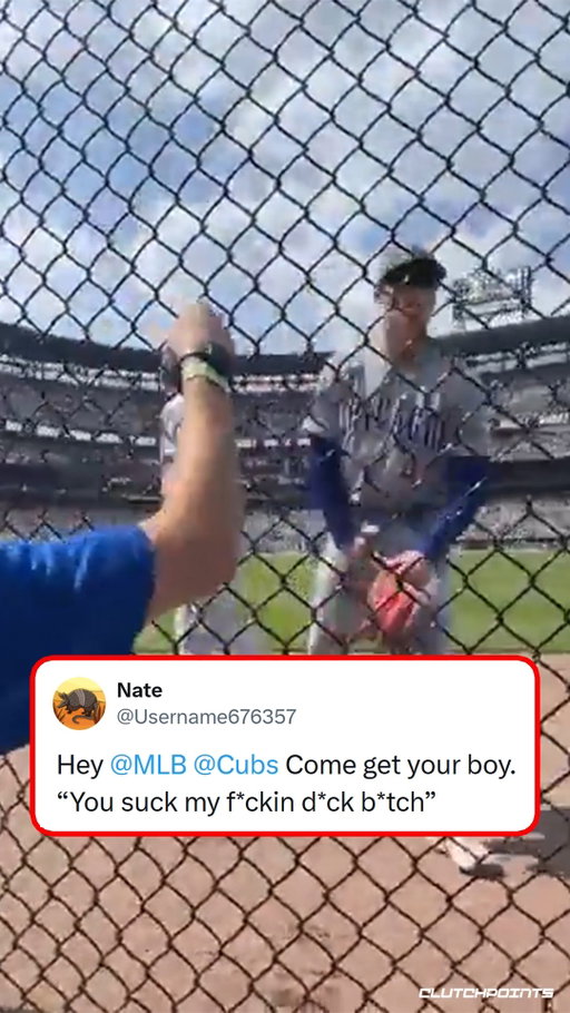 Things got heated between Pete Crow-Armstrong and a White Sox fan on this weekend's Crosstown Classic 👀

(via @Username676357 on X/Twitter)